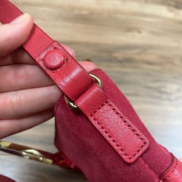 Halston Crossbody‎ Weave Purse - Picture 7 of 15